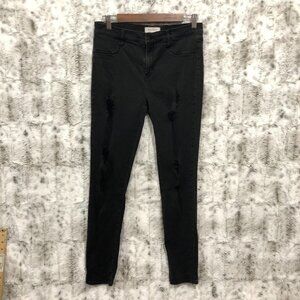 PacSun Denim Jeans or Jeggings Black Distressed Womens size 30